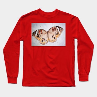 Butterfly Watercolour Painting Long Sleeve T-Shirt